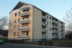21 | MFH Kraichgaustr. 16, Graben-Neudorf, Ansicht 1 (nach der Fassadensanierung), LP 6-8