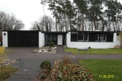 01 | Kulturdenkmal Elbingerstr. 44a, Karlsruhe_Bestand Straßenansicht (vor Flachdachsanierung)
